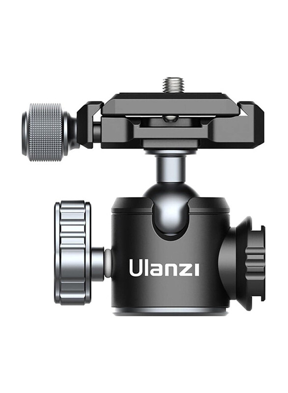 

Multiple Ulanzi U-80L Arca Side Cold Shoe Ball Head Tripod Head, Black