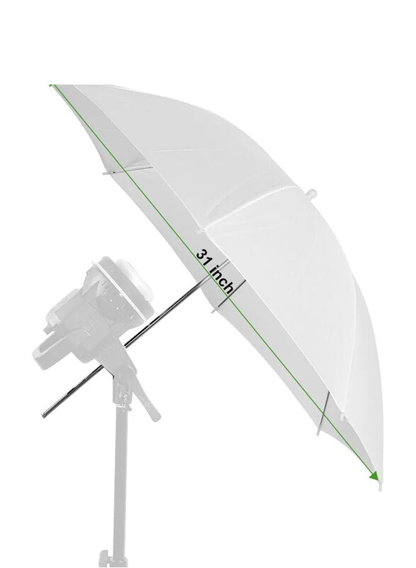 

Multiple GVM 31-inch Translucent Soft Light Reflective Professional Photography Studio Lighting Umbrella 01 for P80S/G100W, White