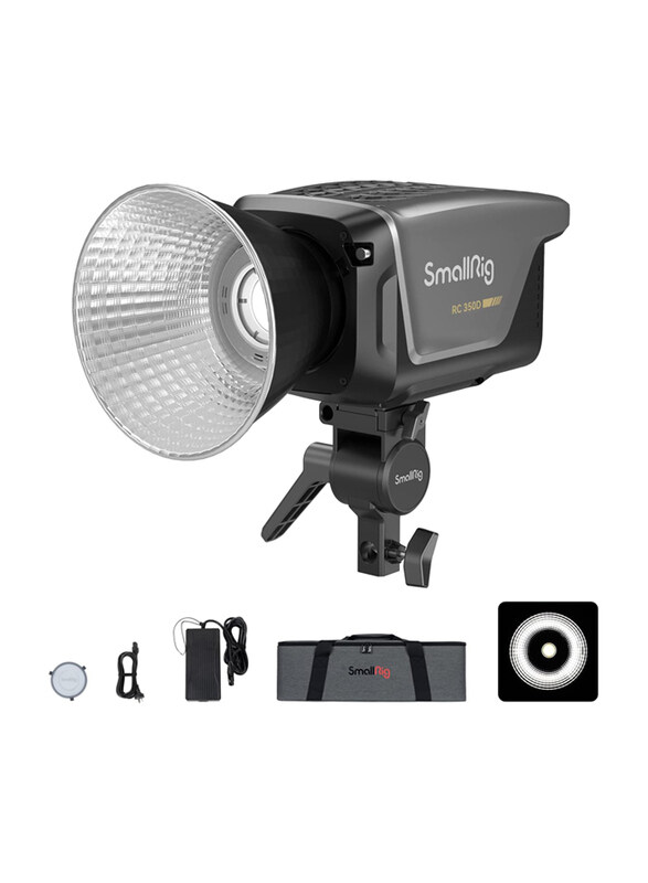 

Generic SmallRig RC350D COB LED Video Light (UK) 3962, Black