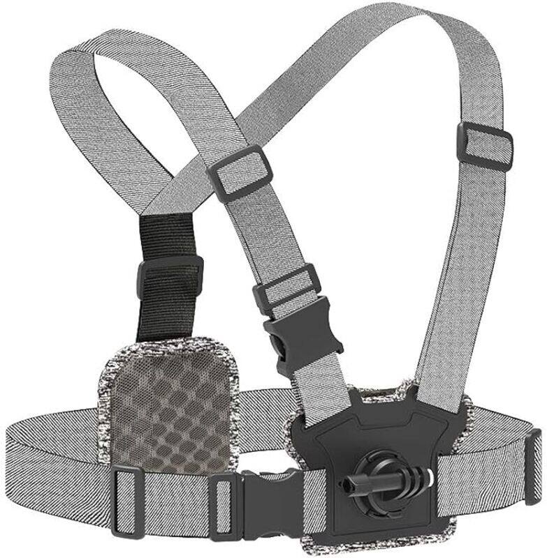 

TELESIN Chest Strap with Dual-Mount/J-Hook for GoPro/Action Cameras