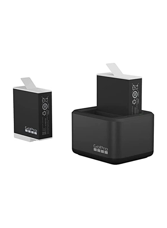 

GoPro Dual Charger & Enduro Batteries, Addbd-211- Eu, Black