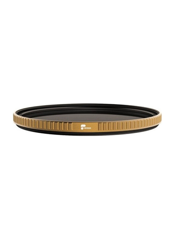

Generic PolarPro Quartzline Neutral Density ND8-67mm Lenses Filter, Black/Gold