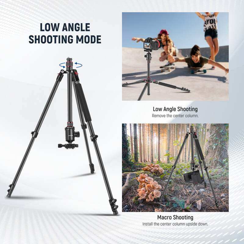 Neewer Aluminum Alloy Camera Monopod Tripod with Ballhead