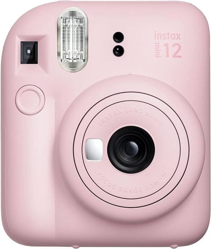 FUJIFILM INSTAX MINI 12 INSTANT FILM CAMERA BLOSSOM PINK