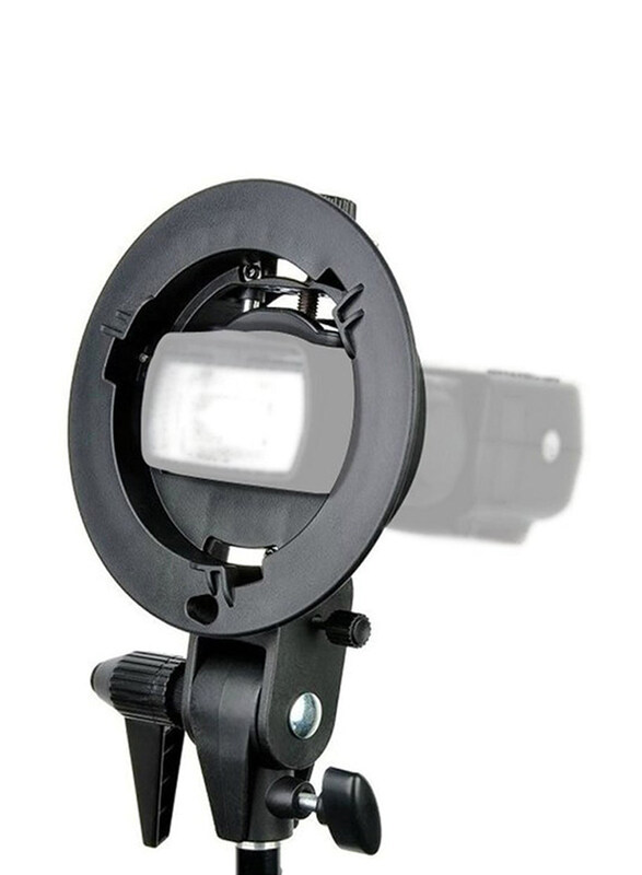 

Generic Godox S-Type Bowens Mount for Speedlite Flash, Black