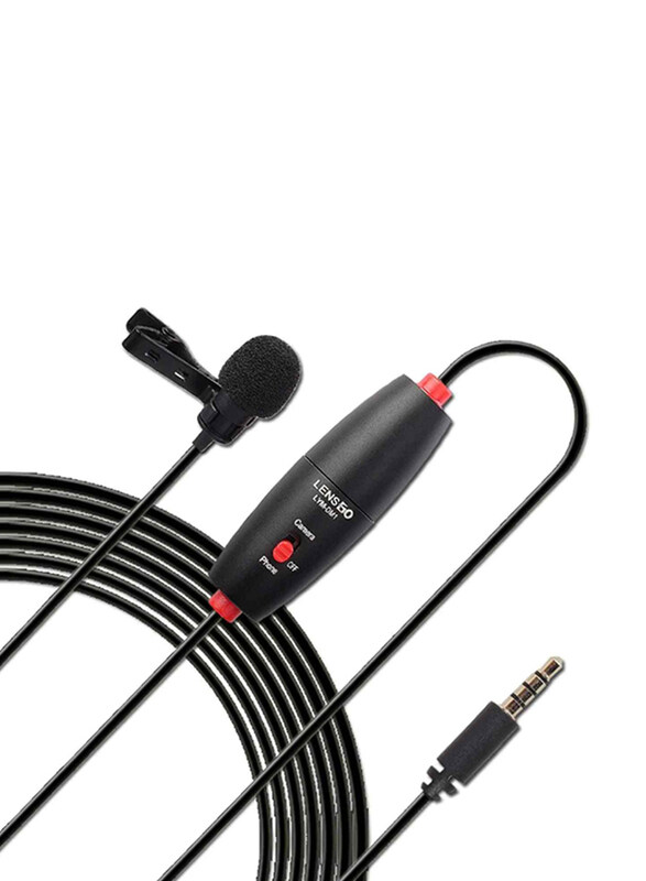 

Generic Dual Mini Lavalier LensGO Microphones, LYM-DM1, Black