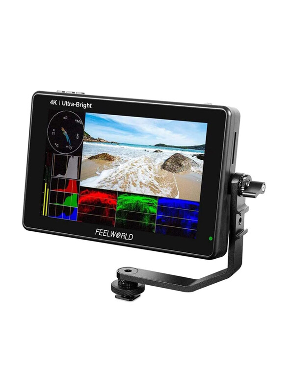 

Multiple Feelworld 7-inch DSLR Camera Field Monitor for Canon/Sony/Nikon/DSLR Camera, Black