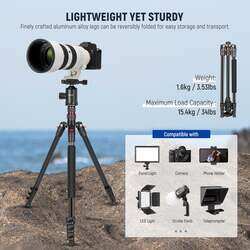 Neewer Aluminum Alloy Camera Monopod Tripod with Ballhead