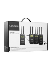 Saramonic VmicLink5 RX+TX Camera-Mount Digital Wireless Microphone System for DSLRs, Black