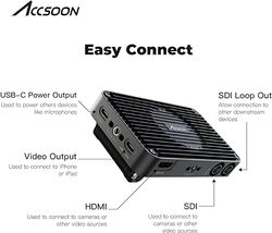 ACCSOON UIT02-S SEEMO PRO HDMI/SDI TO IOS VIDEO CAPTURE ADAPTER