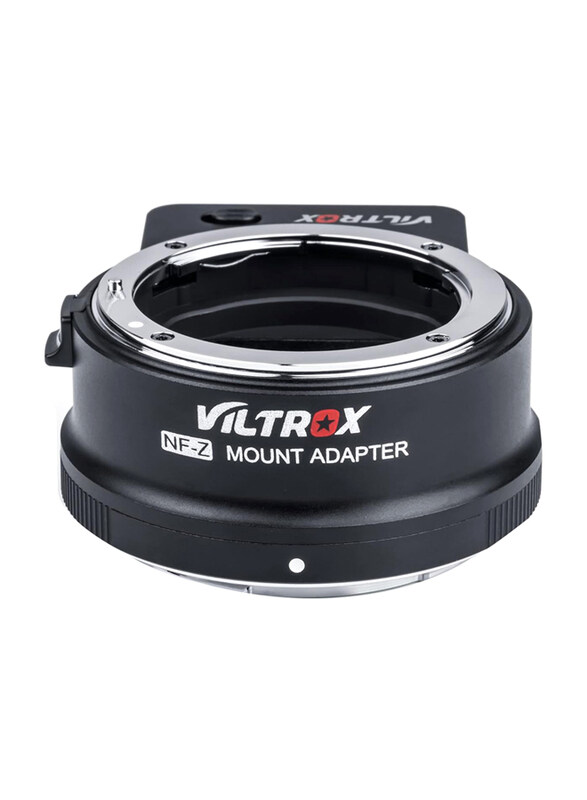 

Nikon Viltrox NF-Z Auto Focus Ring Mount Adapter, Black