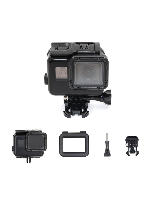 

Multiple Telesin Touch Screen 45M Waterproof Diving Case + LCD Touch Backdoor, Black