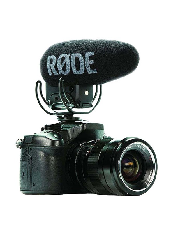Rode Video Mic Pro+ On Camera Shotgun Microphone, Black