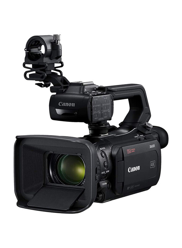 

Canon XA55 UHD 4K30 Camcorder with Dual-Pixel Autofocus, 8.29 MP, Black