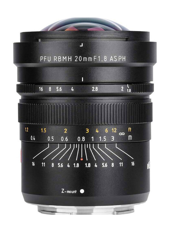 

Viltrox PFU RBMH 20mm f/1.8 ASPH Lens for Sony Z, Black