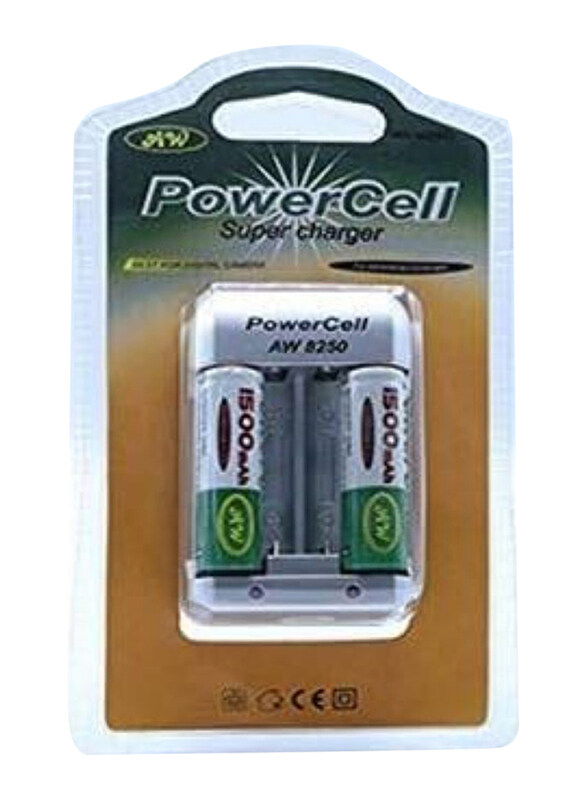 

Powercell 8250 Battery Charger, Silver