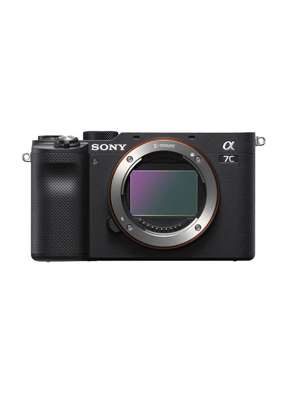 

Sony Alpha 7C Compact Full Frame Mirrorless Camera, 24.2MP, Black