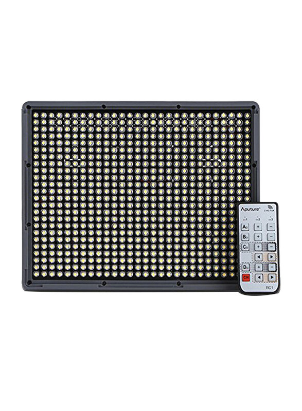

Aputure Amaran AL-HR672W LED Video Light CRI95+ 672 LED Light Panel Brightness Adjustment with Wireless Remote Control, Black