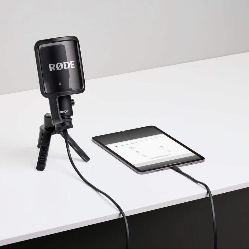 RODE NTUSB+ VERSATILE USB CONDENSER MICROPHONE