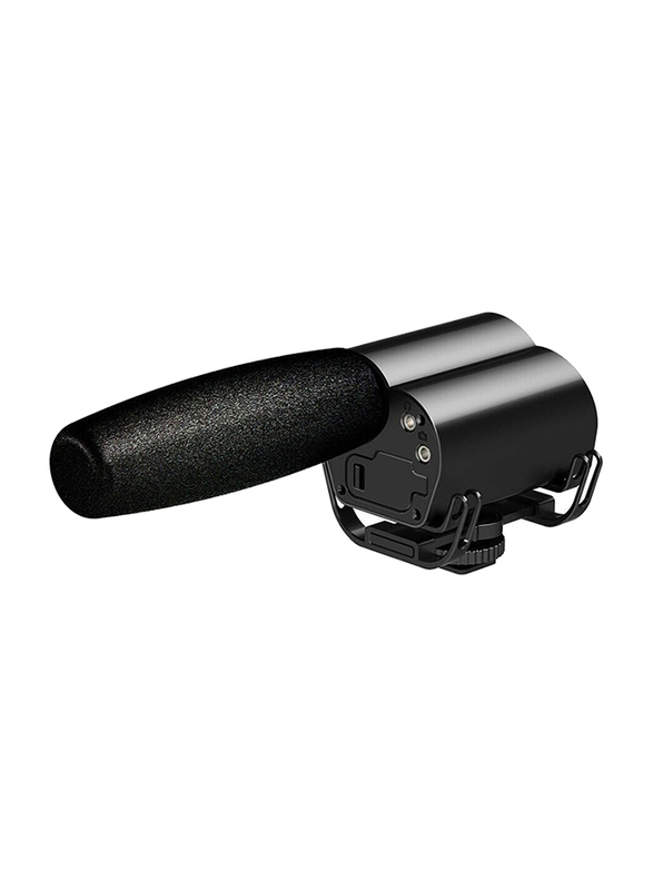 Saramonic VMIC On-Camera Shotgun Microphone for DSLRs, Mirrorless, Video Cameras and Audio Recorders, Black
