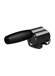 Saramonic VMIC On-Camera Shotgun Microphone for DSLRs, Mirrorless, Video Cameras and Audio Recorders, Black