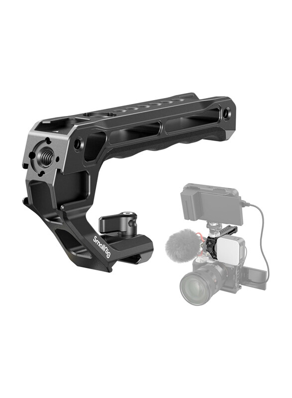 

Multiple SmallRig NATO Top Handle with Quick Release NATO Clamp (Lite), 3766, Black