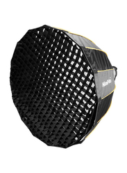 Nicefoto LED-70CM Quick Set-Up Deep Parabolic Softbox with Grid, Black/White