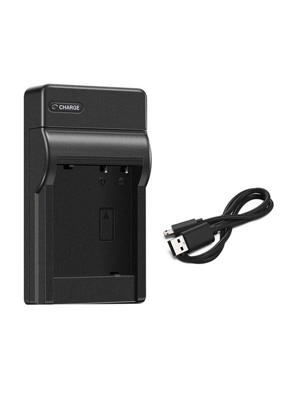 

I-Discovery Compact Battery Charger for Panasonic DU07, DU14, DU21, Black