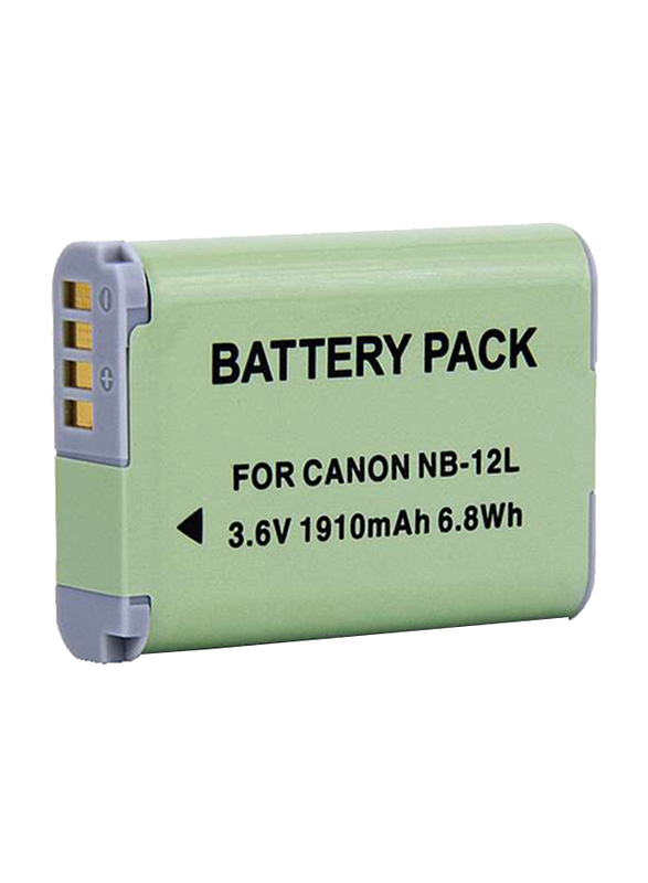 Promage NB12L Rechargeable Lithium-Ion Battery for Canon Video/Digital Camera PowerShot G1X II/N100, Green