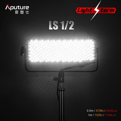 Aputure Light Storm LS 1/2w LED Video Light V-mount, Black