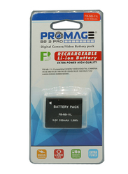 Promage NB11L Rechargeable Lithium-Ion Battery for Canon IXUS 125 HS/150 HS/240 HS/Digital Cameras, Black