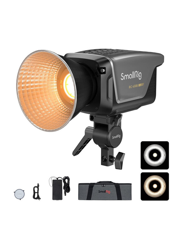 

NA SmallRig RC 450B 450W Bi-Color LED Video Light, Black