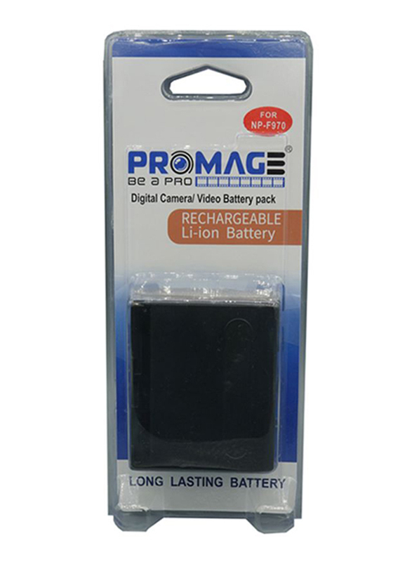 Promage NPF970 Rechargeable Lithium-Ion Battery for Sony Cameras, Black