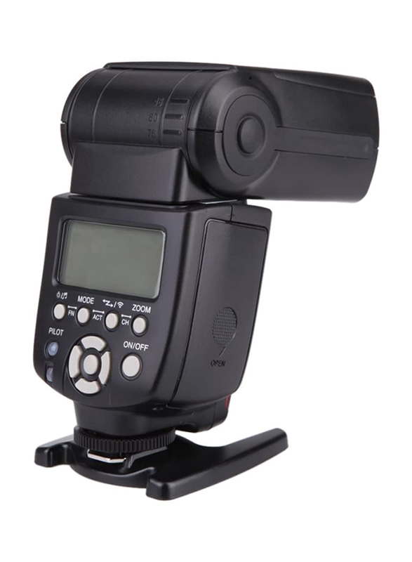 Yongnuo 2.4GHZ Flash Speedlite Wireless Transceiver Integrated for Canon, Nikon, Panasonic, Pentax Camera, YN560 IV, New Version, Black