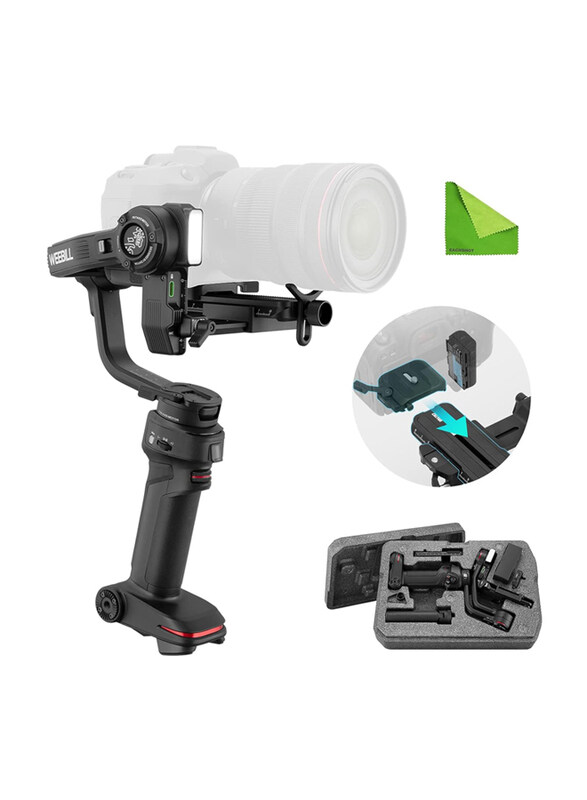 

N/A Zhiyun Weebill 3 Camera Gimbal Stabilizer, Black