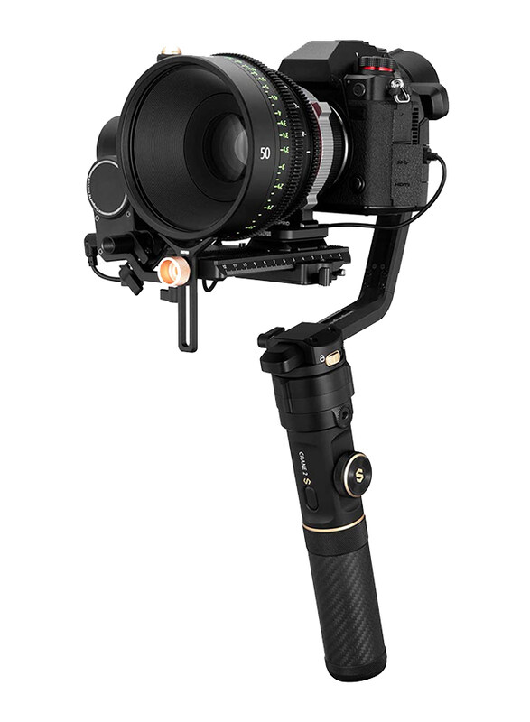 

Zhiyun Crane-2S Combo with Grip 3-Axis Handheld Gimbal Stabilizer for DSLR/Mirrorless Cameras, Black