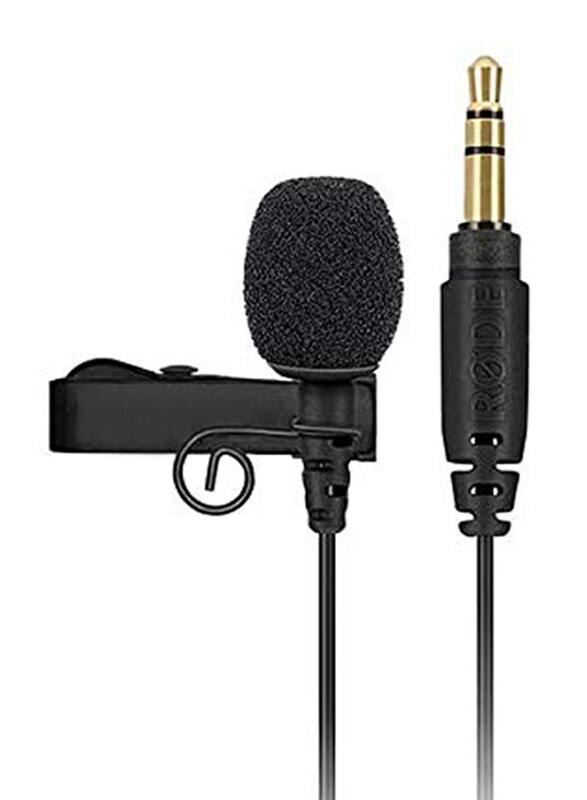 

Rode Lavalier Go Professional-Grade Wearable Lapel Microphones, Black