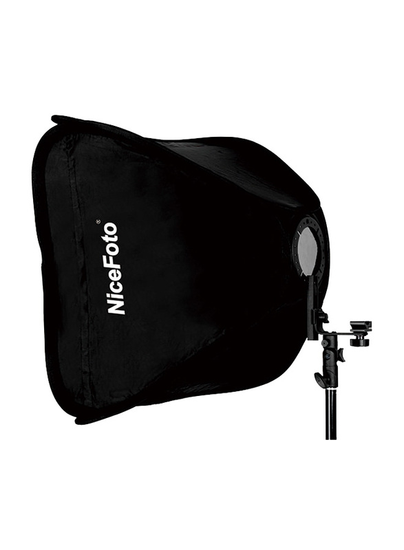 NiceFoto EK-40x40cm Easy Folded Soft Box, Black