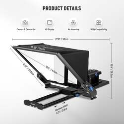 NEEWER X17 17'' ALUMINUM ALLOY TELEPROMPTER