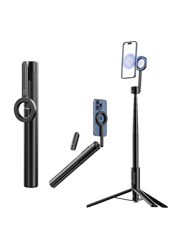 

Ulanzi Select Magnetic Phone Selfie Stick Tripod with Remote, Black