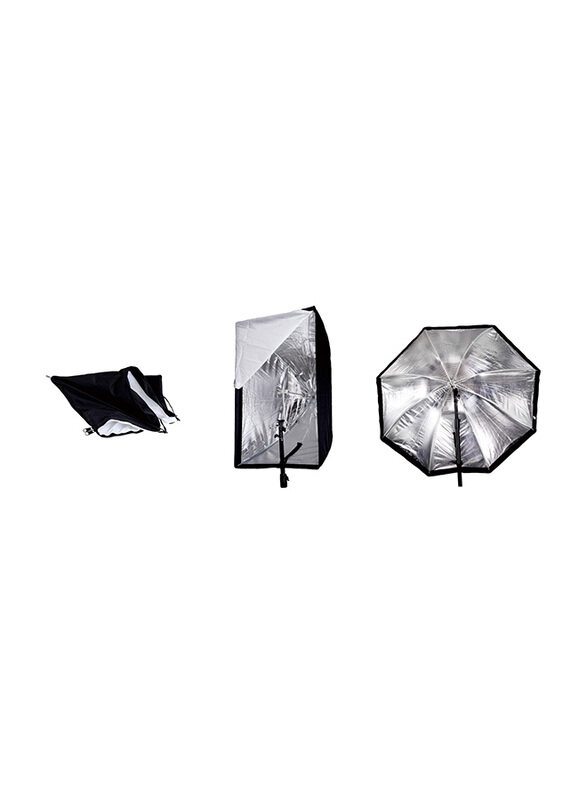 

Generic NiceFoto SPL-60x90CM Speedlite Softbox, 65065, 60 x 90cm, Black/Silver