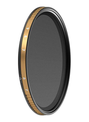 PolarPro 82mm Peter McKinnon Edition 6-9 Neutral Density Lens Filter, 82-6/9-VND, Black