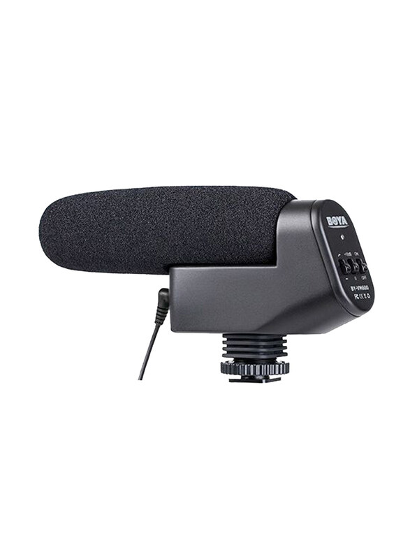 

NA Boya BY-VM600 Condenser Microphone, Black