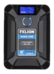 Fxlion Nano One 14.8V 50Wh Ultra-Compact V-Mount Battery, Black