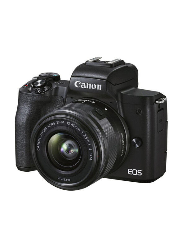 

Canon Eos M50 Mark Ii Mirrorless Vlogging Camera Kit, 24.1MP, Black