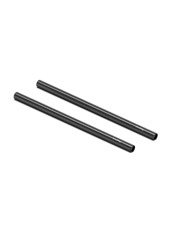 

Multiple SmallRig 15mm Aluminum Alloy Rod with M12 Inner Thread, 2-Piece, Black