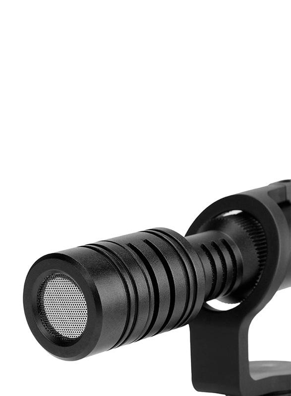 Saramonic VMIC Mini Ultra-Compact Camera-Mount Shotgun Microphone for DSLRs Cameras/Smartphones, Black