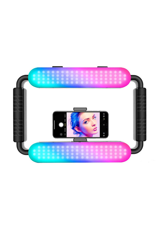 

GVM Great Video Maker Smartphone RGB Lighting Rig, Multicolour