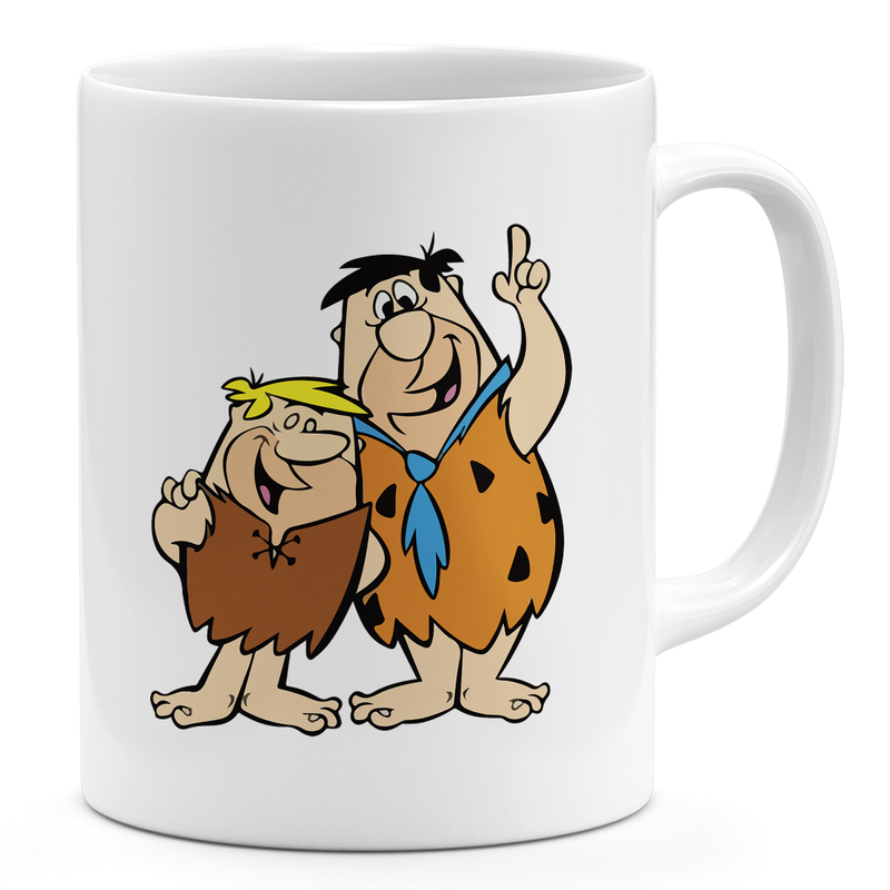 

Loud Universe Brothers Flintstone 11oz Coffee Mug Blue Classic Cartoon 11oz Ceramic Novelty Mug