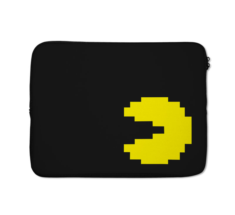 

Loud Universe Pacman Yellow Pixel Pacman Retro Style Laptop Case, Multicolor